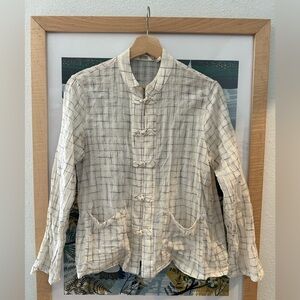 Toast check Asian inspired style top